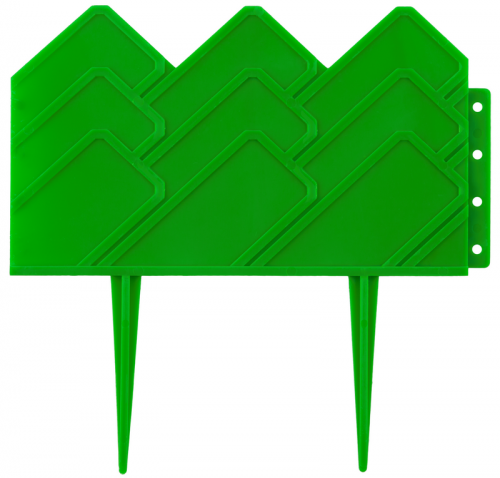 Бордюр декоративный GRINDA для клумб, 14х310см, зеленый / 422221-G